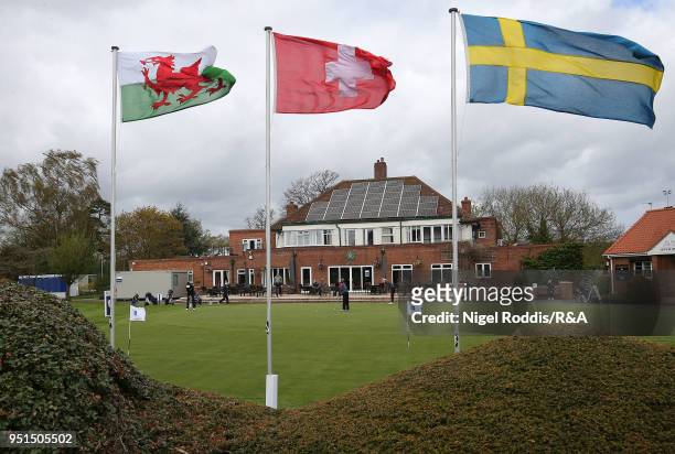 General view during practice for the Girls' U16 Open Championship at Fulford Golf Club on April 26, 2018 in York, England.