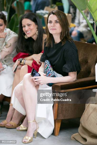 Alejandra Rojas attends the Petite Fashion Week Spring/Summer fashion show 2018 on April 26, 2018 in Madrid, Spain.