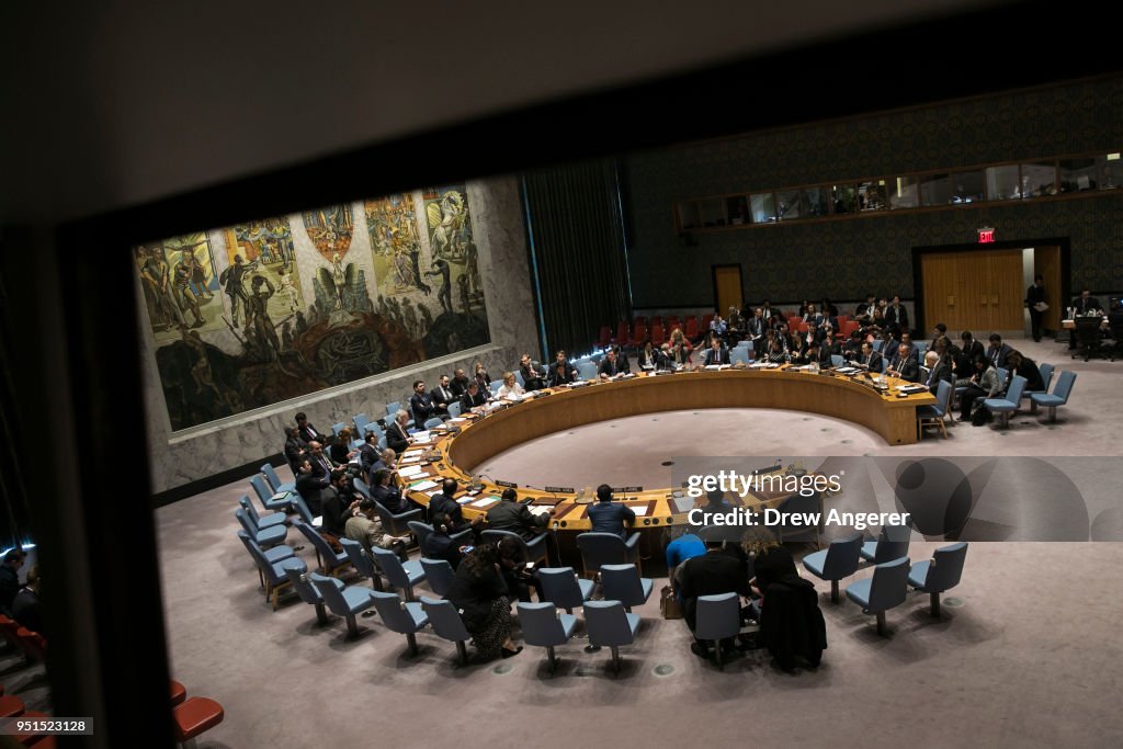 UN Security Council Meets On Israeli And Palestinian Question