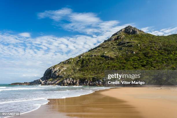 lagoinha do leste beautiful deserted beach in florianopolis, santa catarina, brazil - leste stock pictures, royalty-free photos & images