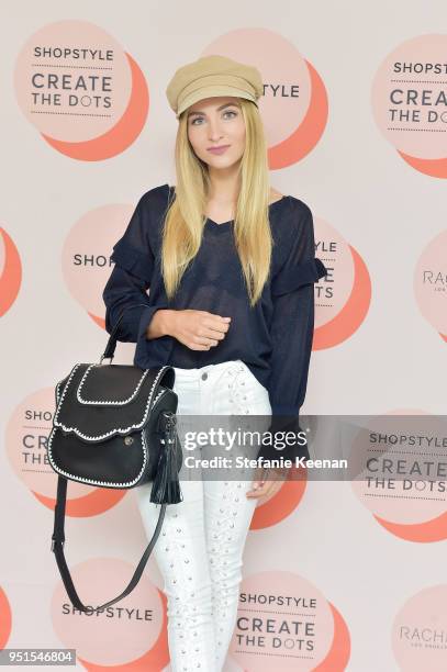 Sophie Elkus attends ShopStyle 'Create The Dots' Speaker Series Featuring Rachel Zoe at The London West Hollywood on April 26, 2018 in West...