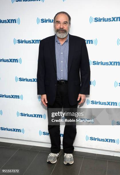 Mandy Patinkin visits at SiriusXM Studios on April 26, 2018 in New York City.