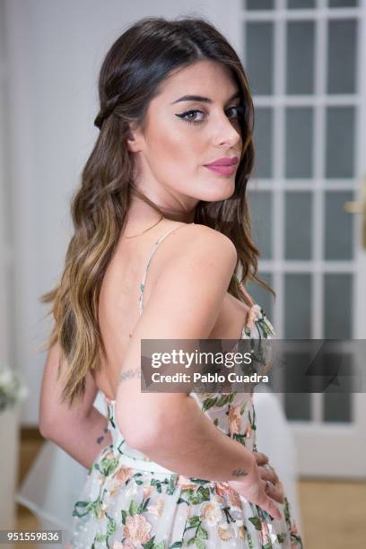 Aida Domenech aka Dulceida presents her new fragrance 'You&Me Mucho Amor' on April 26, 2018 in Madrid, Spain.