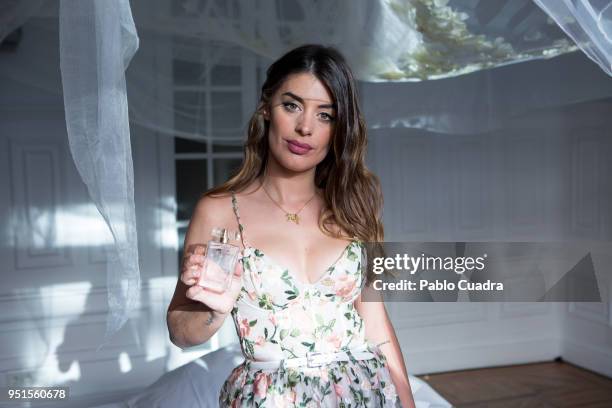 Aida Domenech aka Dulceida presents her new fragrance 'You&Me Mucho Amor' on April 26, 2018 in Madrid, Spain.