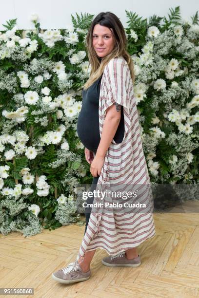 Laura Matamoros presents fragrance 'You&Me Mucho Amor' on April 26, 2018 in Madrid, Spain.