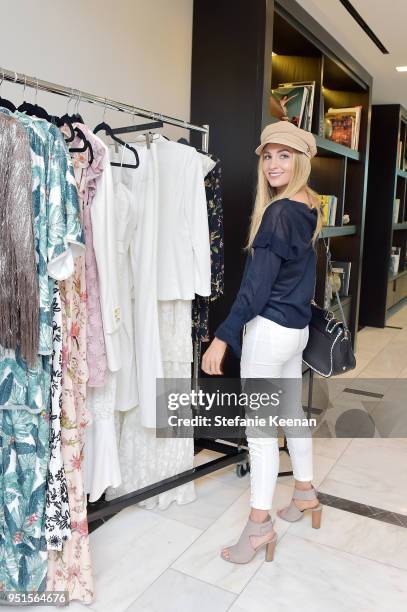 Sophie Elkus attends ShopStyle 'Create The Dots' Speaker Series Featuring Rachel Zoe at The London West Hollywood on April 26, 2018 in West...