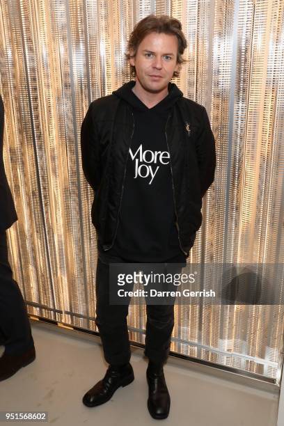 Christopher Kane attends the Maison Alaia London store opening Maison Alaia on April 26, 2018 in London, England.