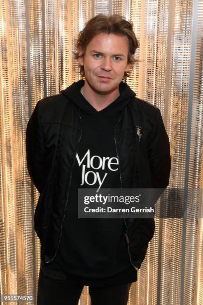 Christopher Kane attends the Maison Alaia London store opening Maison Alaia on April 26, 2018 in London, England.