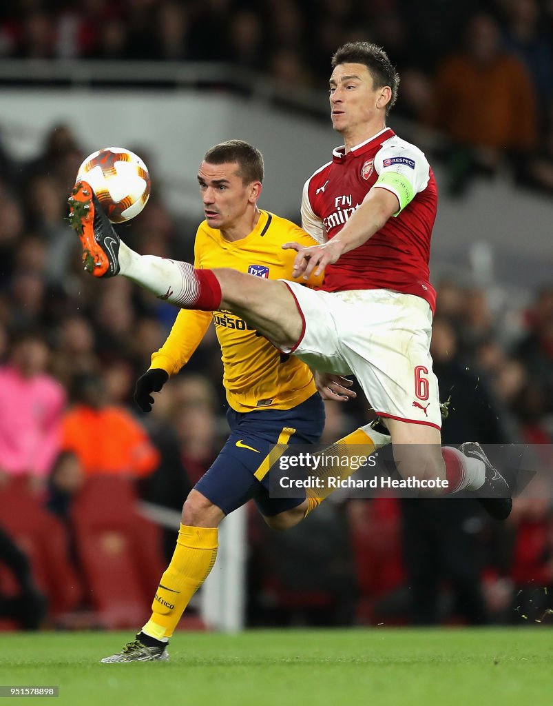 Arsenal FC v Atletico Madrid - UEFA Europa League Semi Final Leg One