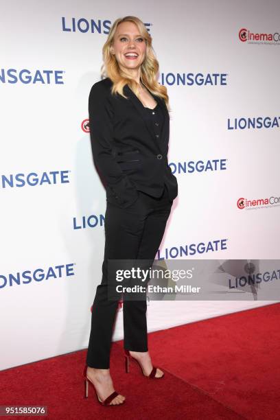Actor Kate McKinnon attends CinemaCon 2018 Lionsgate Invites You to An Exclusive Presentation Highlighting Its 2018 Summer and Beyond at The...
