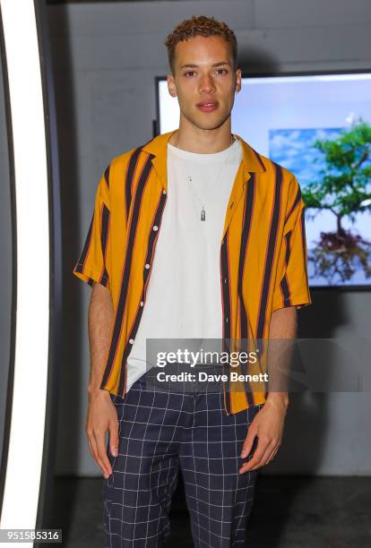 Louis III attends a private view of "The Flipside: A Multi-Sensory Experience" at Selfridges on April 26, 2018 in London, England.