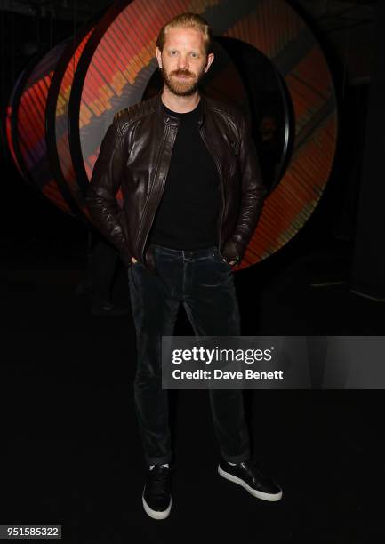 Alistair Guy attends a private view of "The Flipside: A Multi-Sensory Experience" at Selfridges on April 26, 2018 in London, England.