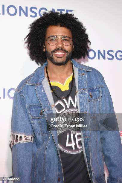 Actor Daveed Diggs attends CinemaCon 2018 Lionsgate Invites You to An Exclusive Presentation Highlighting Its 2018 Summer and Beyond at The Colosseum...