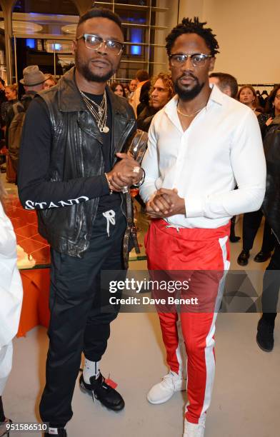 Greatness Dex attends the opening of Maison Alaia on New Bond Street on April 26, 2018 in London, England.