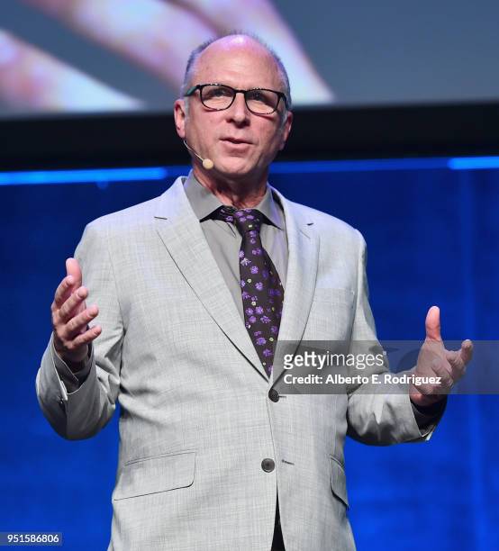 Head of Marketing & Distribution at Amazon Studios, Bob Berney speaks onstage during CinemaCon 2018- Amazon Studios: An Exciting New Year of Great...