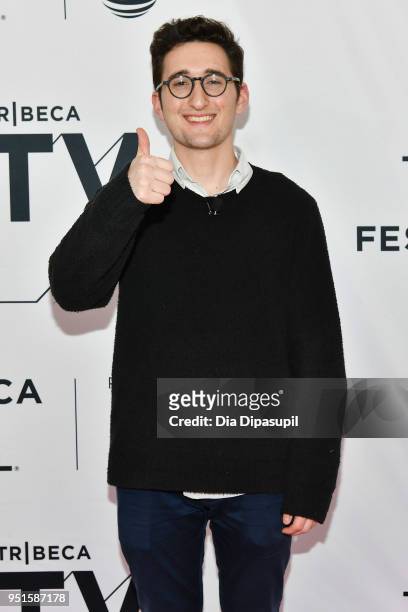 Lance Oppenheim of "The Happiest Guy in the World" attends the screening of Tribeca N.O.W.: New York Times Op-Docs during the 2018 Tribeca Film...