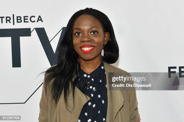 Samantha Knowles of "The Blue Line" attends the screening of Tribeca N.O.W.: New York Times Op-Docs during the 2018 Tribeca Film Festival at SVA...