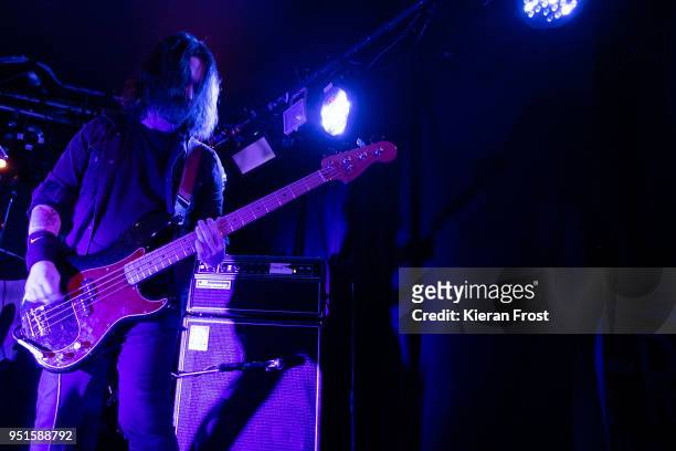 Kevin Keane of Fangclub performs live at Whelan's on April 26, 2018 in Dublin, Ireland.