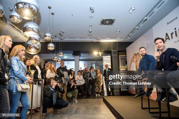 Fashion designers Jack McCollough and Lazaro Hernandez attend the VOGUE Germany & Proenza Schouler Host Arizona fragrance launch event on April 26,...