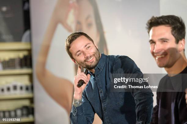 Fashion designers Jack McCollough and Lazaro Hernandez attend the VOGUE Germany & Proenza Schouler Host Arizona fragrance launch event on April 26,...