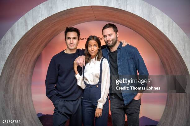 Fashion designers Lazaro Hernandez , Jack McCollough and Rabea Schif attend the VOGUE Germany & Proenza Schouler Host Arizona fragrance launch event...