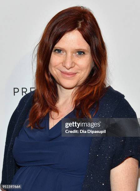 Director Susanna Nicciarelli attends the "Nico, 1988" screening at the 2018 Tribeca Film Festival at SVA Theatre on April 26, 2018 in New York City.