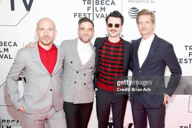 Actors Daniyar, Evan Jonigkeit, Tom Sturridge, and Paul Sparks attend the New York Red Carpet & World Premiere Screening of STARZ' "Sweetbitter" at...