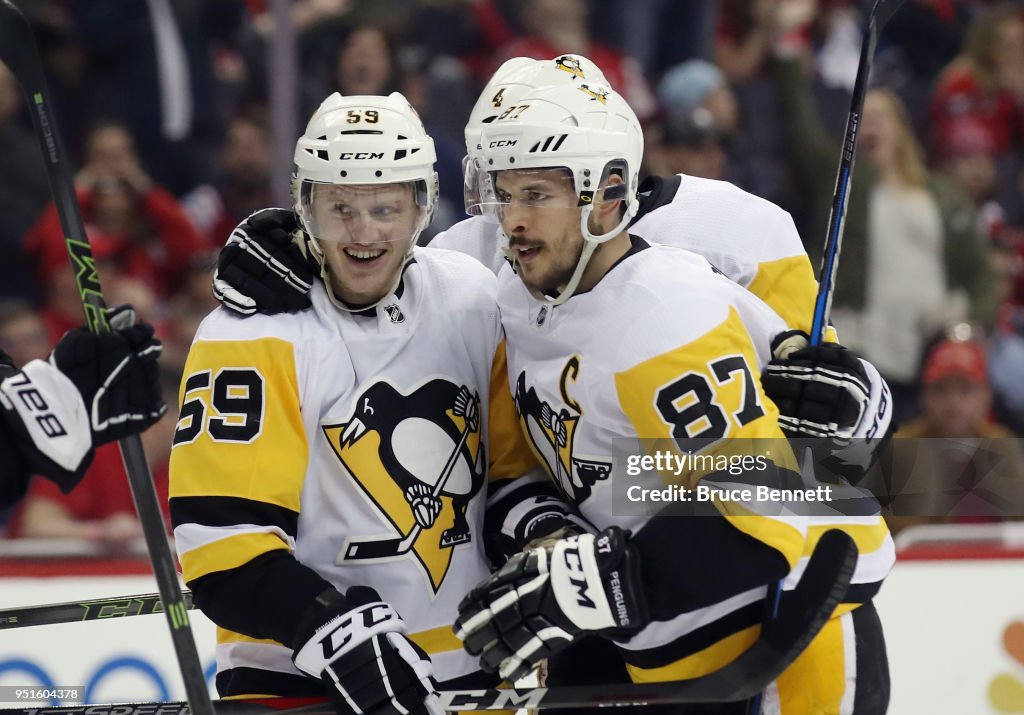 Pittsburgh Penguins v Washington Capitals - Game One