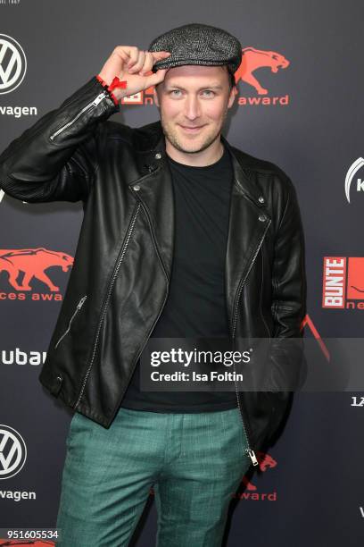 German actor Martin Stange attends the New Faces Award Film at Spindler & Klatt on April 26, 2018 in Berlin, Germany.