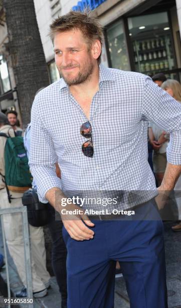 Chef Curtis Stone attends the Steve Irwin Posthumousl Star Ceremony held on The Hollywood Walk Of Fame on April 26, 2018 in Hollywood, California.