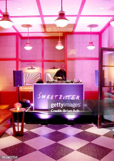 Nice spins during the after party for New York Red Carpet & World Premiere Screening of STARZ' "Sweetbitter" at Tribeca Film Festival on April 26,...