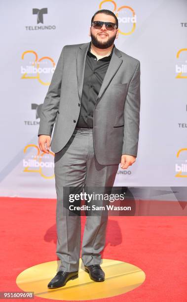 El Fantasma attends the 2018 Billboard Latin Music Awards at the Mandalay Bay Events Center on April 26, 2018 in Las Vegas, Nevada.