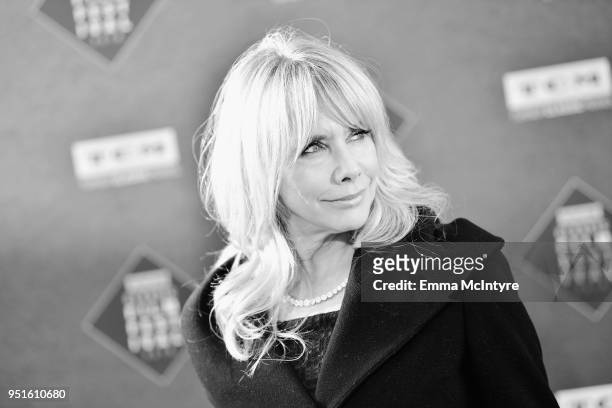 Actress Rosanna Arquette attends the screening of Murder on the Orient Express during Day 1 of the 2018 TCM Classic Film Festival on April 26, 2018...