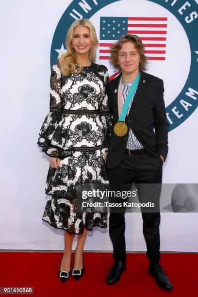 Ivanka Trump and Red Gerard attend the Team USA Awards at the Duke Ellington School of the Arts on April 26, 2018 in Washington, DC.