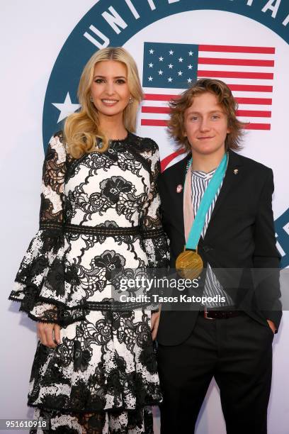 Ivanka Trump and Red Gerard attend the Team USA Awards at the Duke Ellington School of the Arts on April 26, 2018 in Washington, DC.