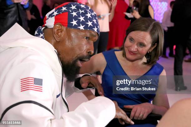 Mr T. And Cheri Blauwet attends the Team USA Awards at the Duke Ellington School of the Arts on April 26, 2018 in Washington, DC.