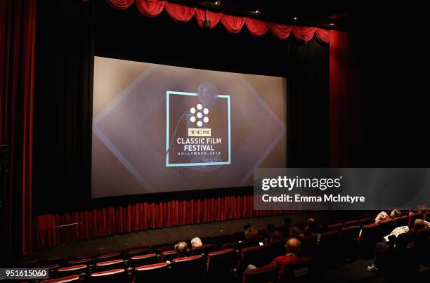 Atmosphere at the screening of Murder on the Orient Express during Day 1 of the 2018 TCM Classic Film Festival on April 26, 2018 in Hollywood,...