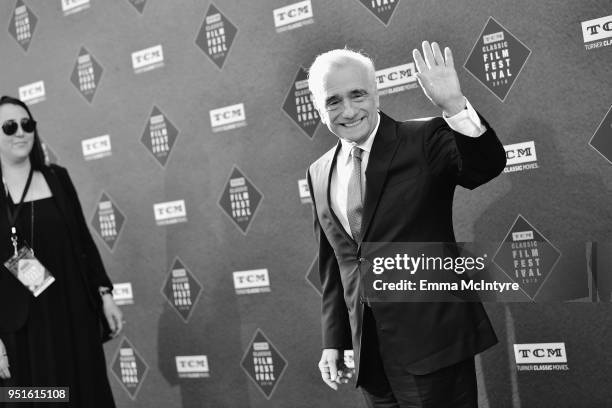 Director Martin Scorsese attends the screening of Murder on the Orient Express during Day 1 of the 2018 TCM Classic Film Festival on April 26, 2018...