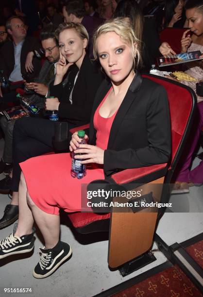 Actress Kate McKinnon attends the CinemaCon Big Screen Achievement Awards brought to you by the Coca-Cola Company at The Colosseum at Caesars Palace...