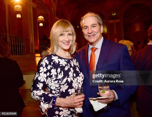 Jojo Starbuck Gertler and Jeff Gertler Attend the 2018 Jewish Board's Spring Benefit at The Plaza Hotel on April 26, 2018 in New York City.