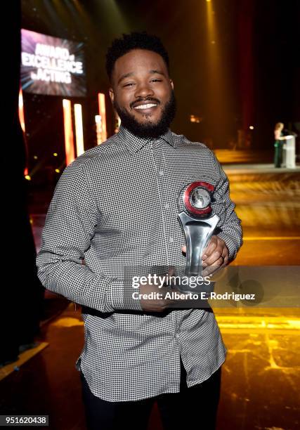 Director Ryan Coogler, recipient of the Director of the Year award, attends the CinemaCon Big Screen Achievement Awards brought to you by the...