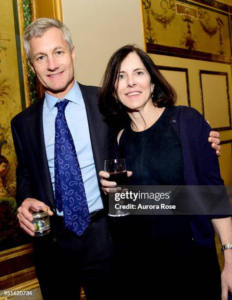 Henry Klein and Marcy Klein Attend the 2018 Jewish Board's Spring Benefit at The Plaza Hotel on April 26, 2018 in New York City.