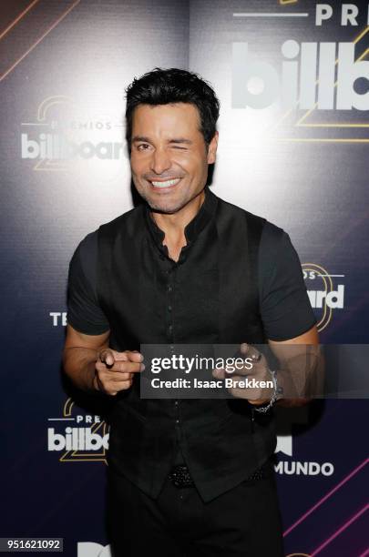 Chayanne attends the 2018 Billboard Latin Music Awards at the Mandalay Bay Events Center on April 26, 2018 in Las Vegas, Nevada.