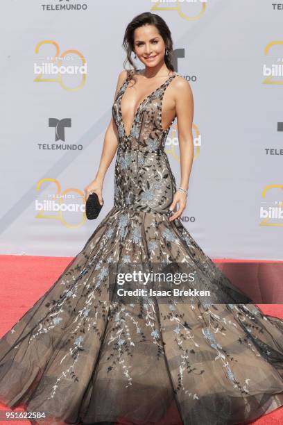 Carmen Villalobos attends the 2018 Billboard Latin Music Awards at the Mandalay Bay Events Center on April 26, 2018 in Las Vegas, Nevada.