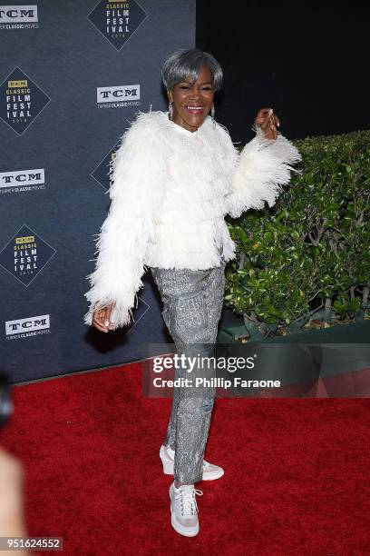 Cicely Tyson attends the 2018 TCM Classic Film Festival - Opening Night Gala - 50th Anniversary World Premiere Restoration of "The Producers" at TCL...