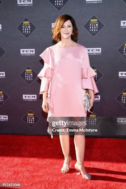 Joanna Going attends the screening of Murder on the Orient Express during Day 1 of the 2018 TCM Classic Film Festival on April 26, 2018 in Hollywood,...