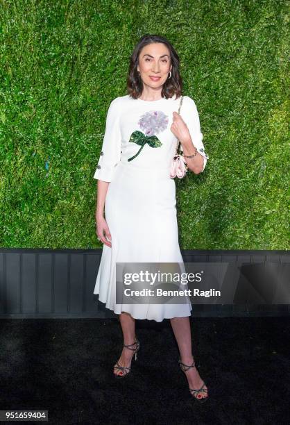 Anh Duong attends the 13th Annual Chanel Tribeca Film Festival Artist Dinner at Balthazar on April 23, 2018 in New York City.