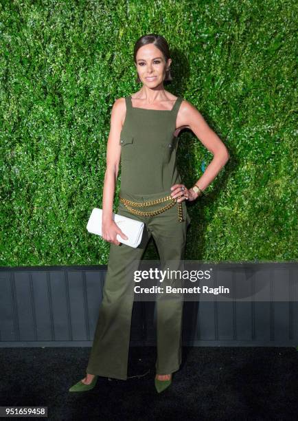 Allison Sarofim attends the 13th Annual Chanel Tribeca Film Festival Artist Dinner at Balthazar on April 23, 2018 in New York City.