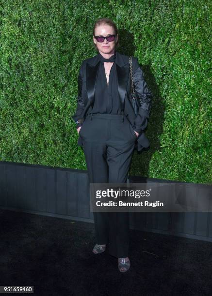 Lisa Love attends the 13th Annual Chanel Tribeca Film Festival Artist Dinner at Balthazar on April 23, 2018 in New York City.