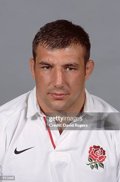 Headshot of Julian White of England during the England summer tour to USA and Canada photoshoot held at Twickenham, in London. \ Mandatory Credit:...